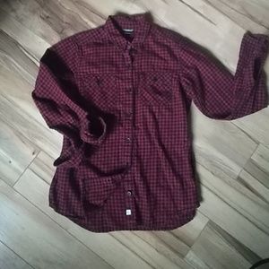 Buffalo plaid button up